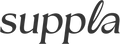 Black 'suppla' logo on a white background